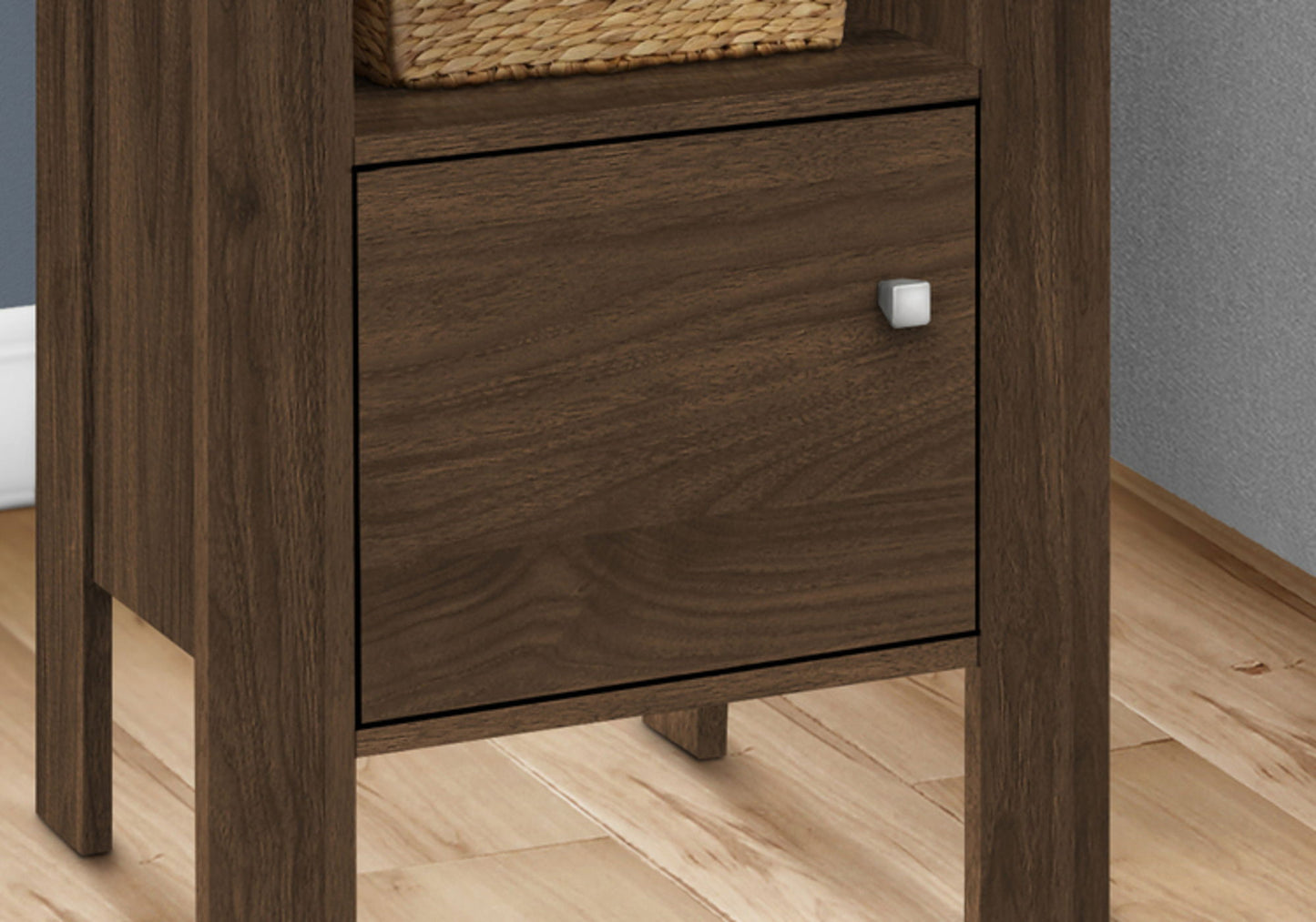 Accent Nightstands, Storage, Transitional - Walnut