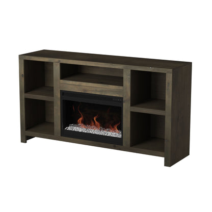 Joshua Creek - Electric Fireplace TV Stand For TVs Up To 70" - Barnwood