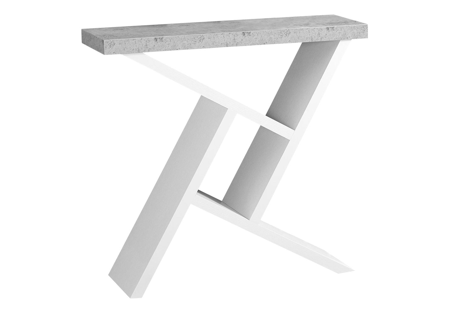 Accent Console Table For Entryway, Spacious Table Top, Contemporary & Modern