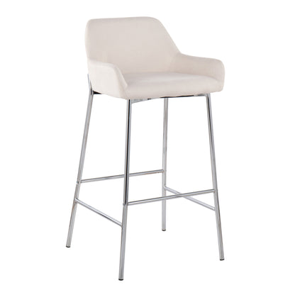 Daniella - Contemporary Fixed Height Bar Stool (Set of 2)