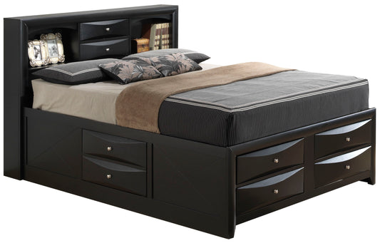 Marilla - Storage Bed With Bookcase Headboard