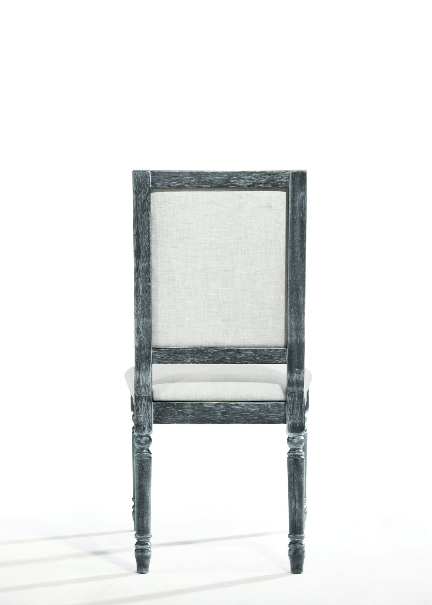 Leventis - Weathered Side Chair - Cream / Gray