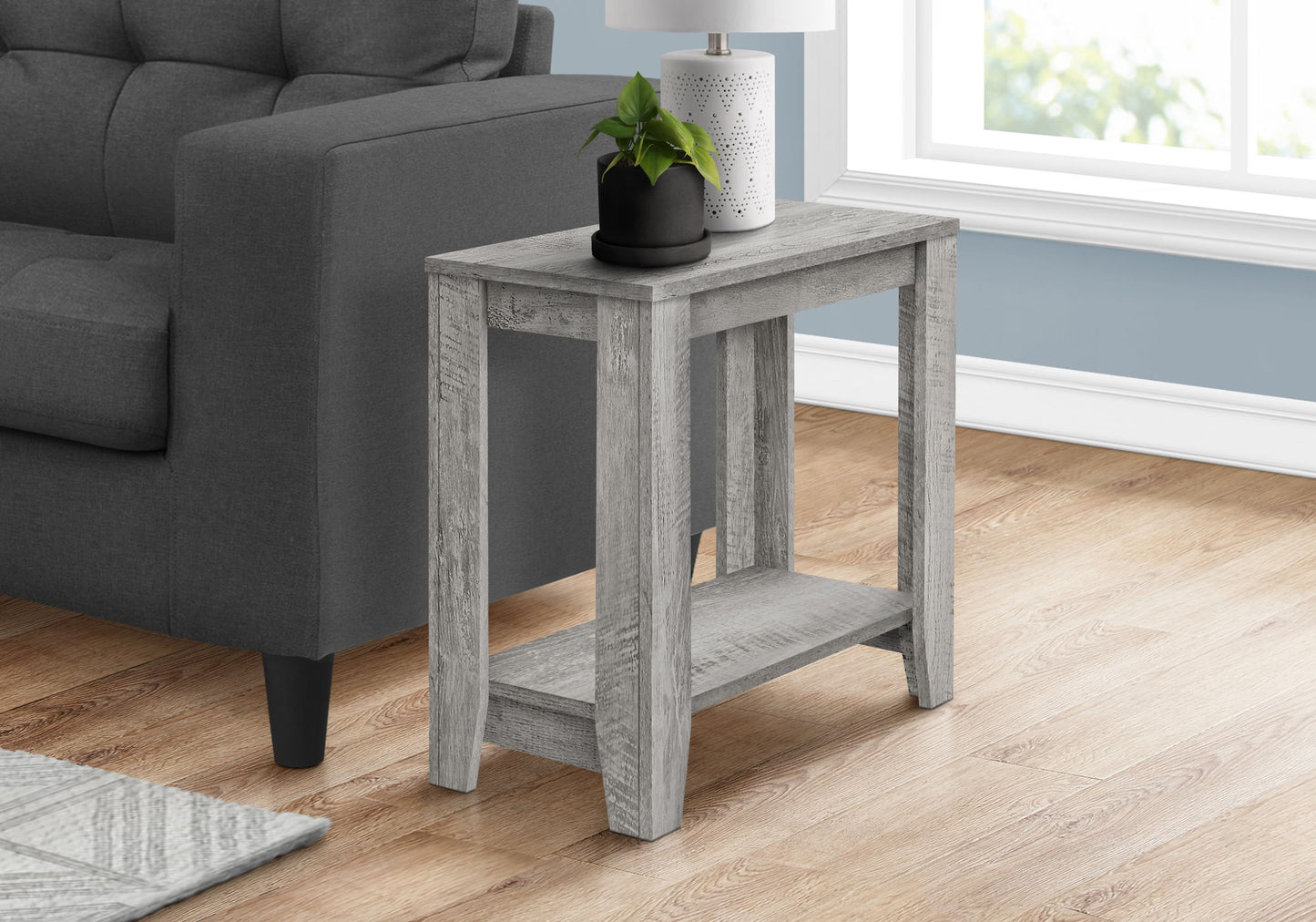 Accent Table, Side Transitional, Elegant Design