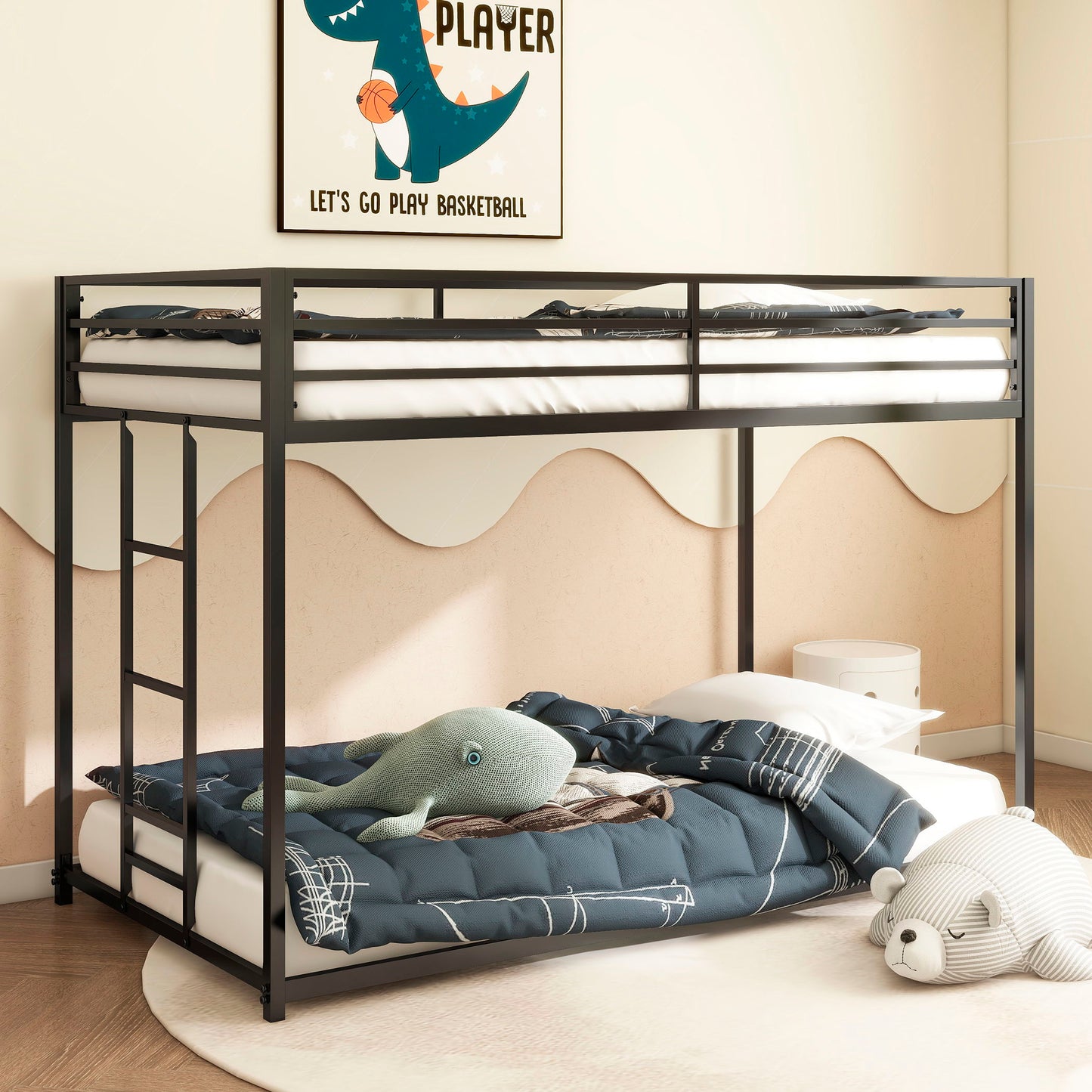 Adam - Metal Bunk Bed