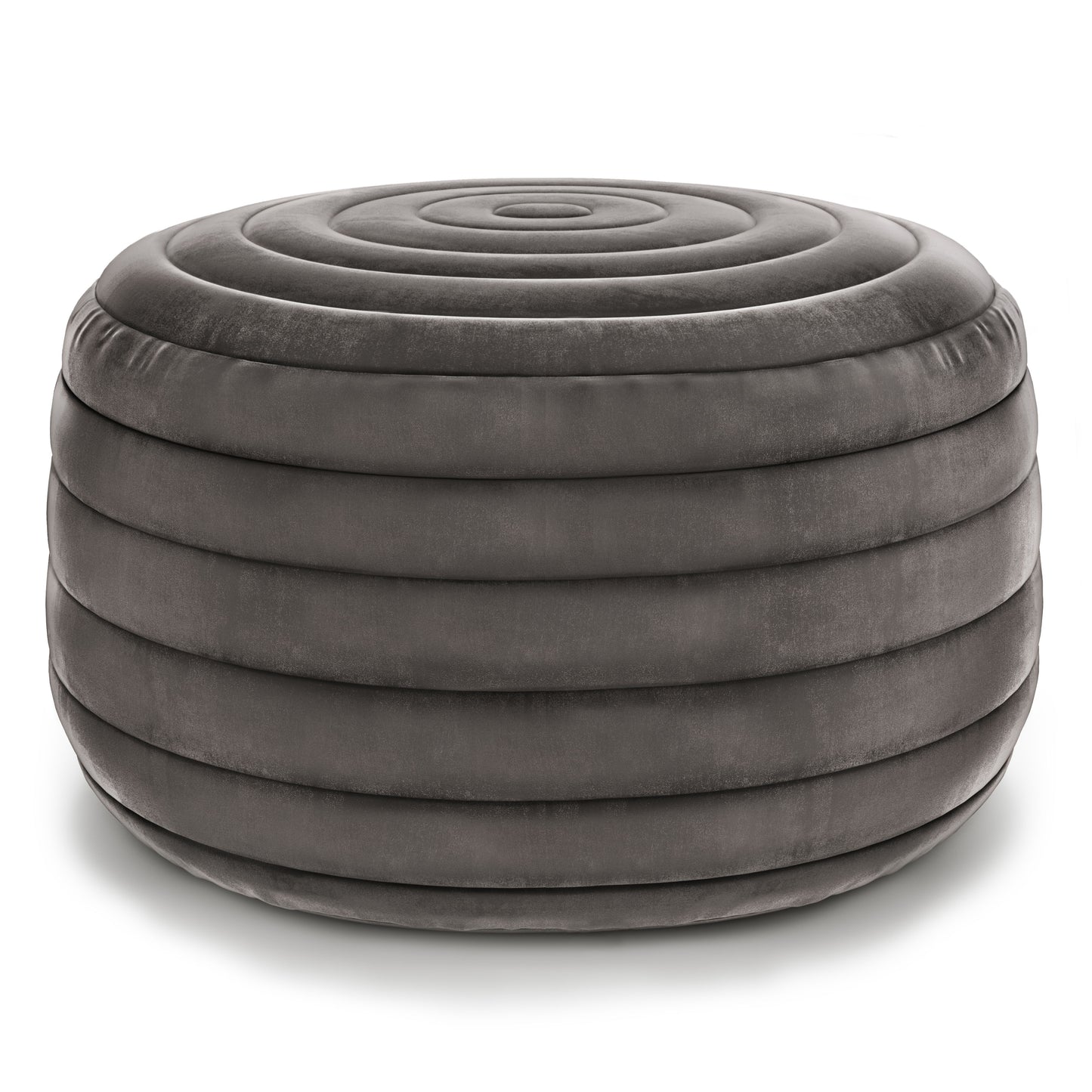 Vivienne - Upholstered Round Pouf