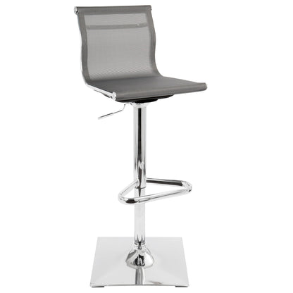 Mirage - Contemporary Adjustable Barstool With Swivel