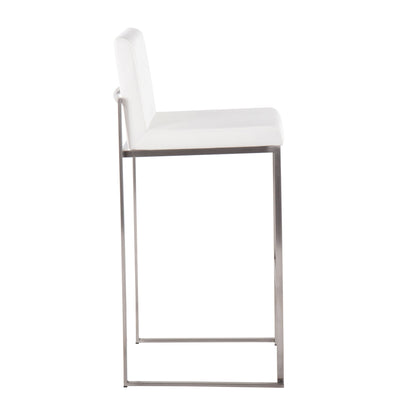 Fuji - Contemporary And Modern Elegance High Back Barstool