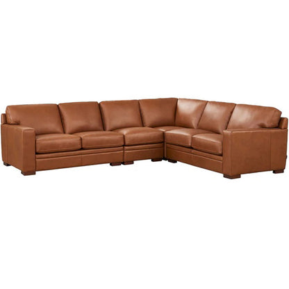 Dillon - Leather L-Shaped Sectional