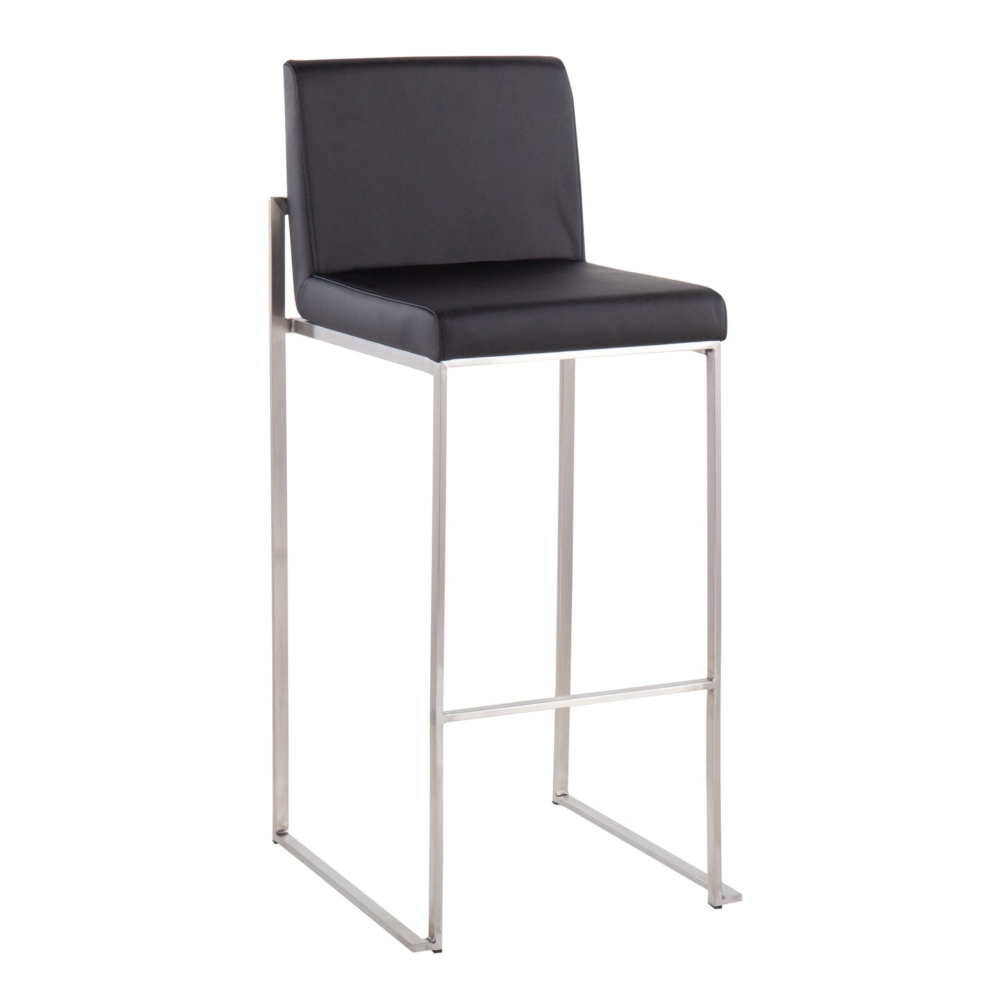 Fuji - Contemporary And Modern Elegance High Back Barstool