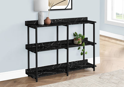 Accent Console Table For Entryway, Symmetrical Display