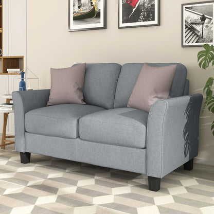 Living Room Furniture Armrest Single Sofa And Loveseat Sofa