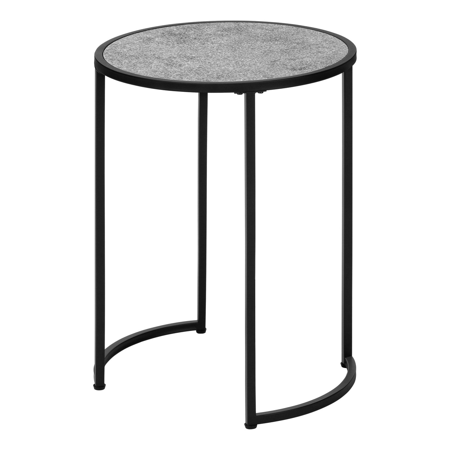 Round Accent Side Table, Contemporary & Modern