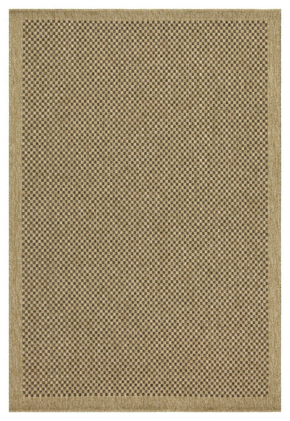 Earth - 5'3" X 7'3" Polypropylene, Indoor, Outdoor Area Rug - Jute, Mocha