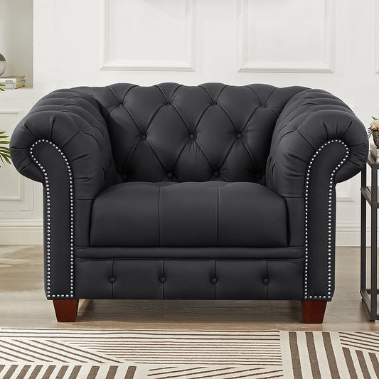 York - Waxy Pull Up Leather Chair