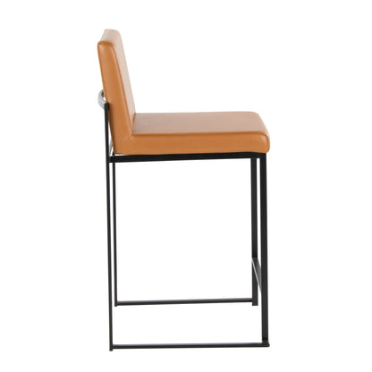 Fuji - Contemporary High Back Barstool Elegant Design