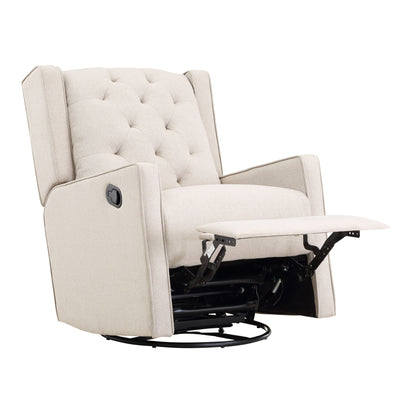 Milah - Gliding Swivel Recliner Tufted