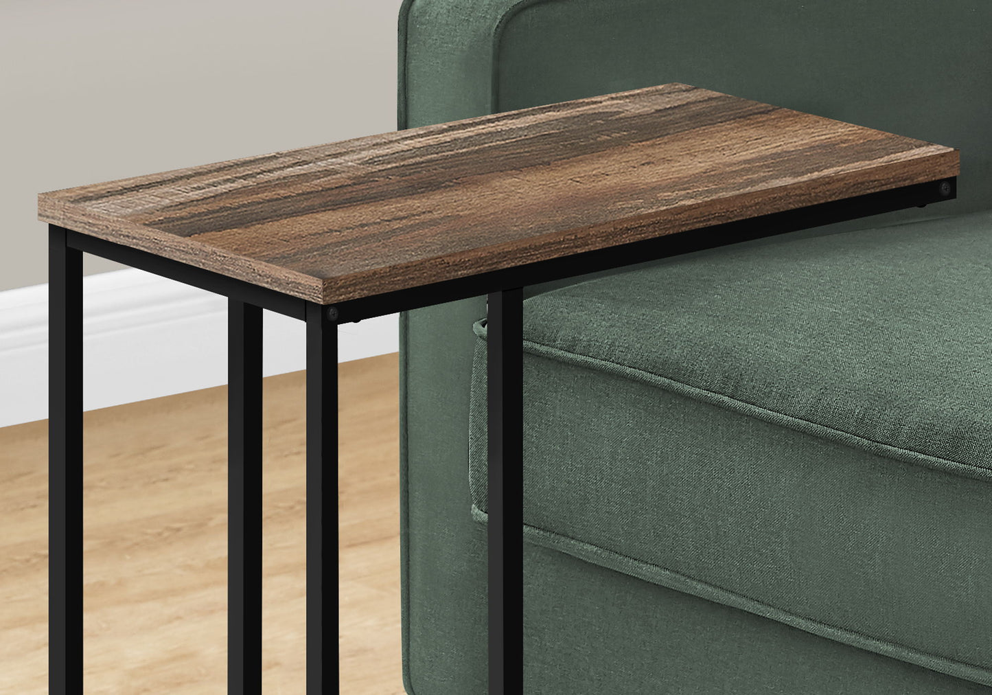 Accent Table, C - Shaped, Space-Saving Functionality