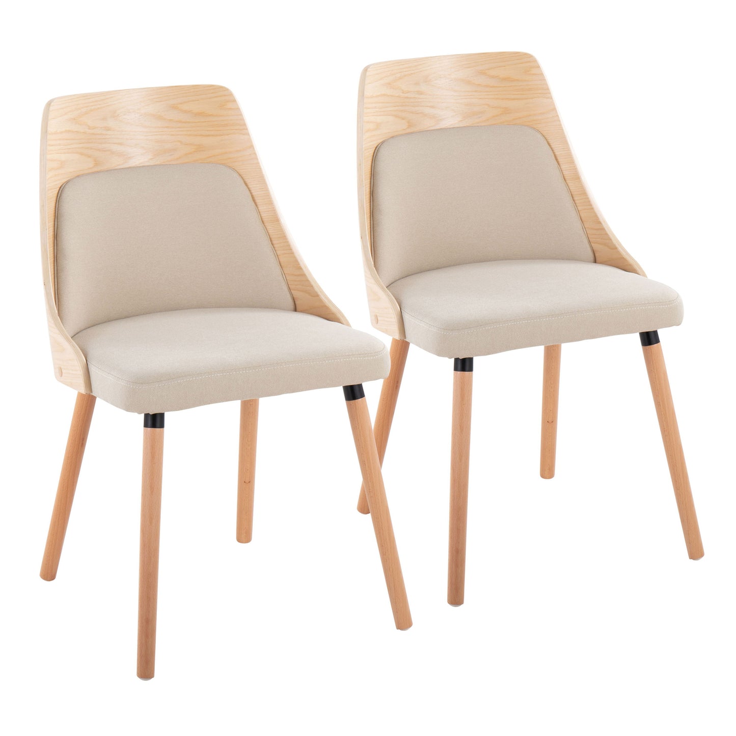 Anabelle - Mid Century Modern Chair (Set of 2)