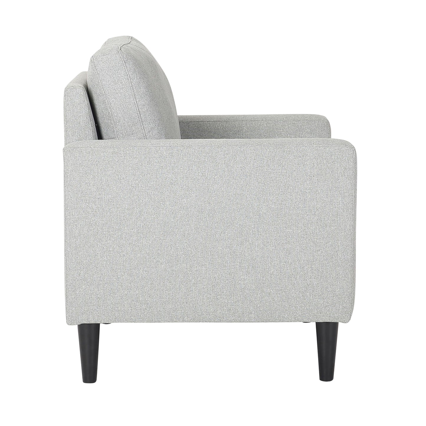 Wendy - Contemporary Arm Chair - Black / Gray