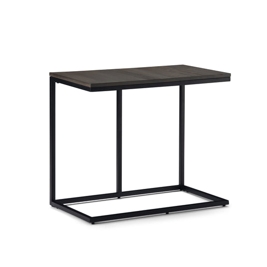 Ward - Wide C Side Table - Warm Gray