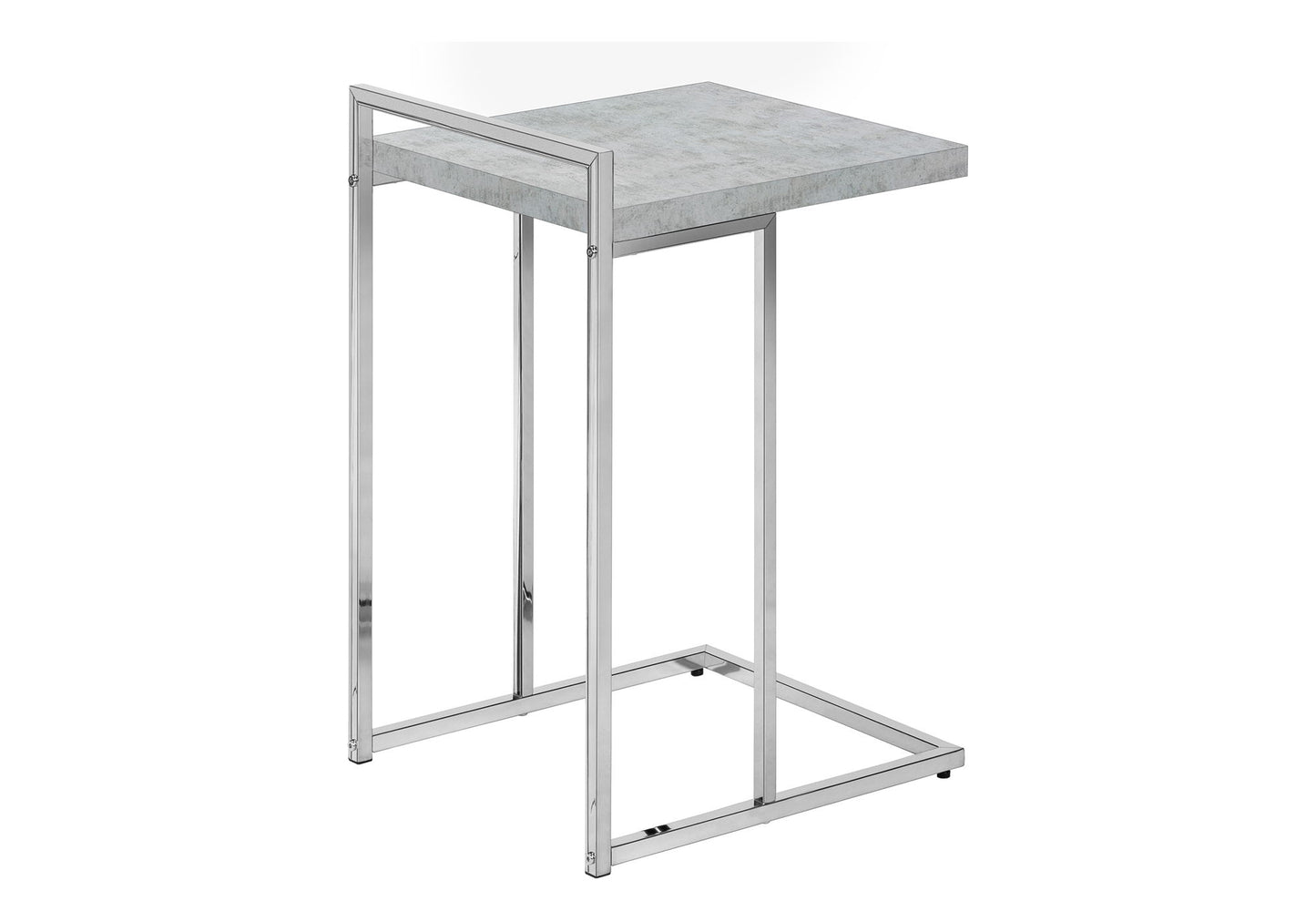 Accent Table, C - Shaped, Contemporary & Modern