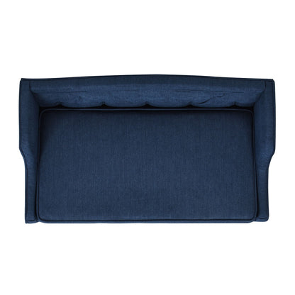 Robin - Tufted Wingback Pet Sofa Bed, Medium