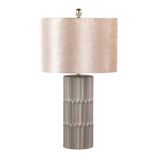 Tania - Contemporary Table Lamp - Brown / Metallic Brown / Champagne