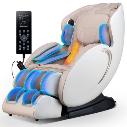 Bosscare - 3D Zero Gravity Massage Chair, Full Body Shiatsu Recliner With App