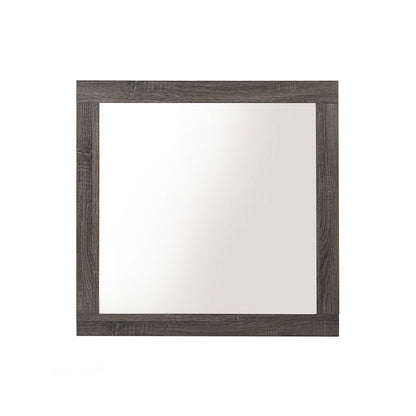 Avantika - Rustic Mirror - Gray / Oak