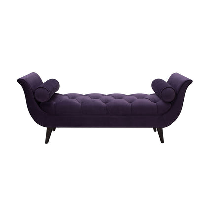 Alma - Tufted Flared Arm Entryway Bench