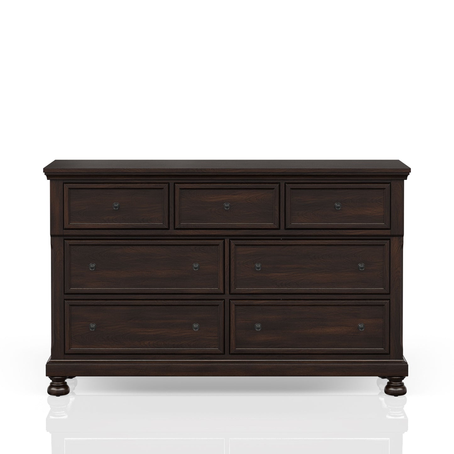 7 Seven Drawer Dresser - Cherry