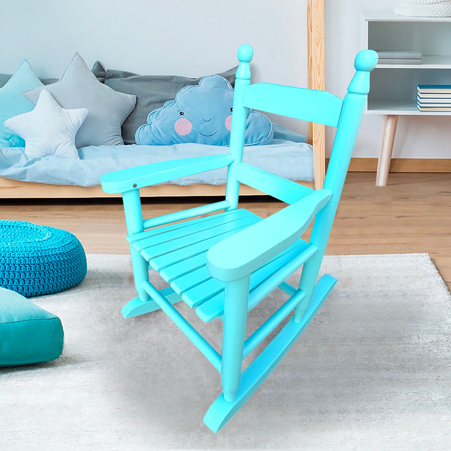 Children's Rocking Chair Indoor Or Outdoor, Suitable For Kids, Durable