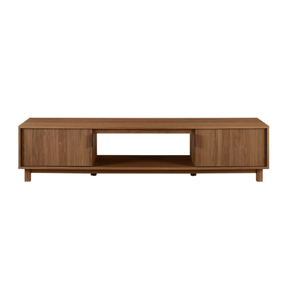 Modern Fluted Door Minimalist TV Stand