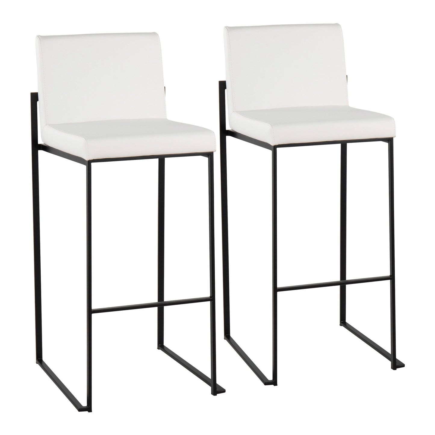 Fuji - Contemporary High Back Barstool Elegant Design