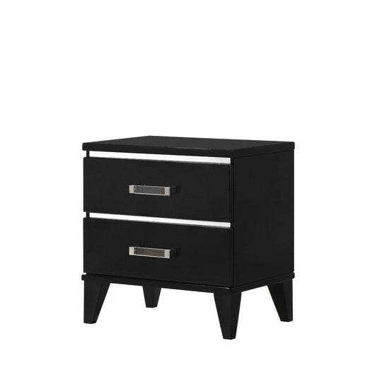 Chelsie - Nightstand - Black