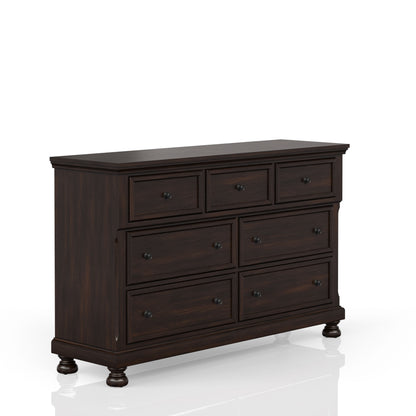 7 Seven Drawer Dresser - Cherry