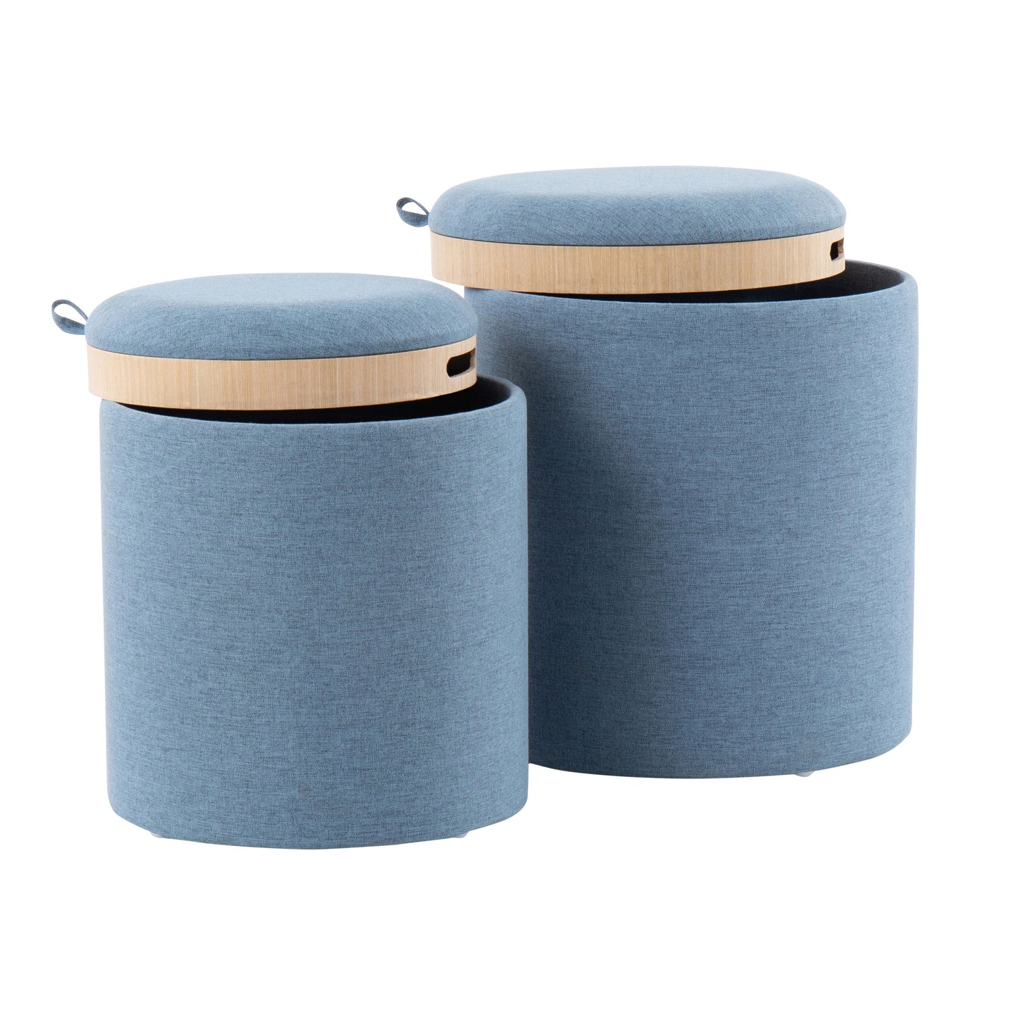 Tray - Contemporary Nesting Ottoman Set