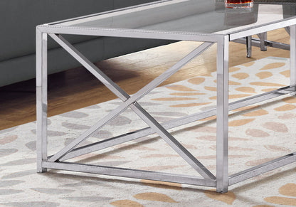 Table, Rectangular, Contemporary & Modern - Chrome