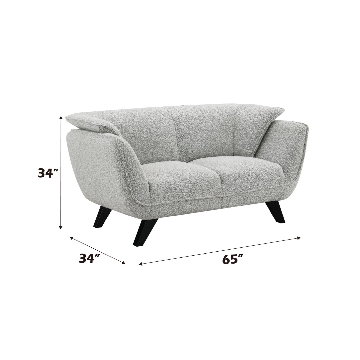 Nayeli - Boucle Loveseat