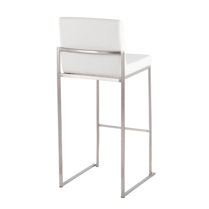 Fuji - Contemporary And Modern Elegance High Back Barstool