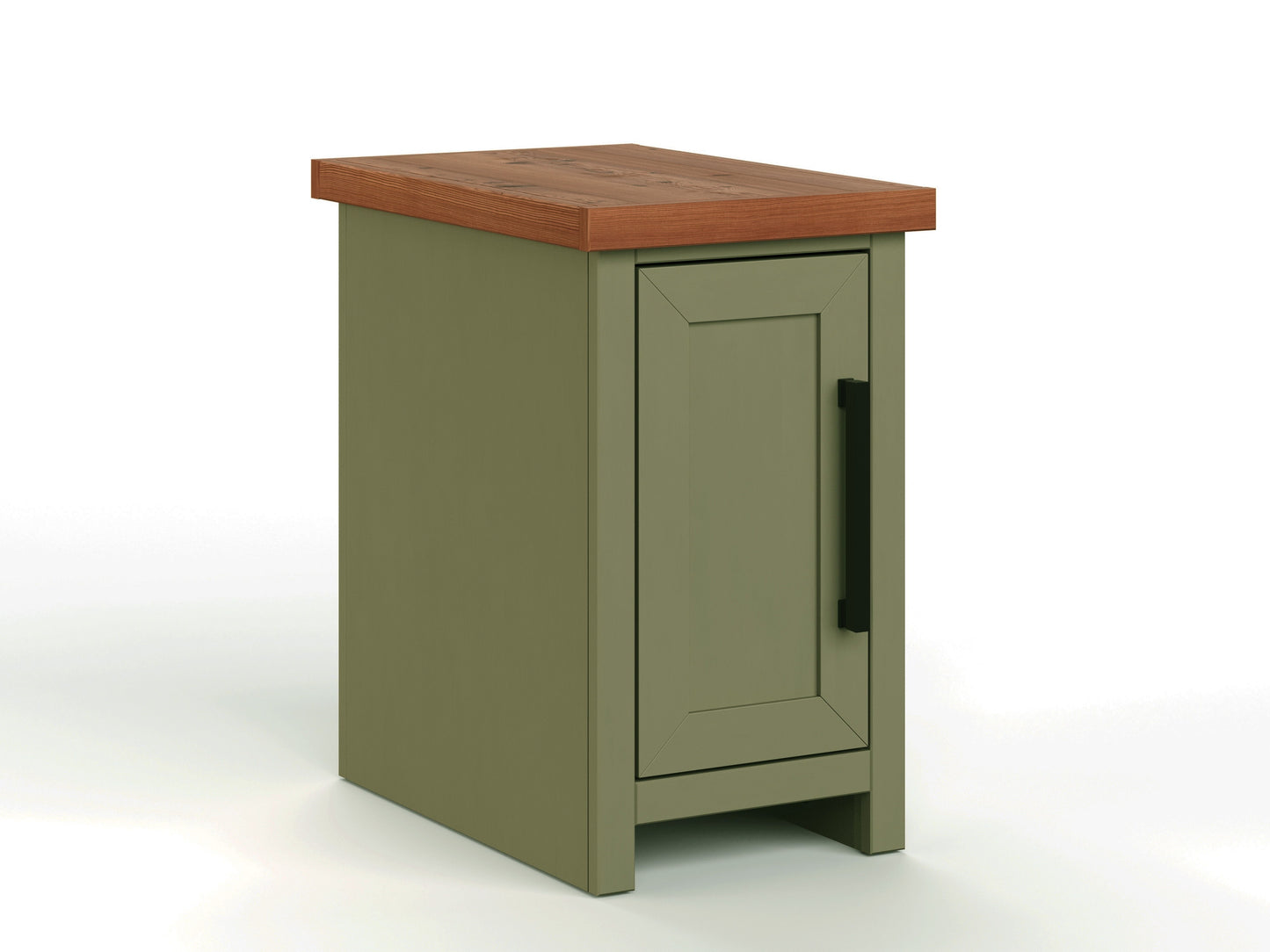 Vineyard - Chairside Table - Sage Green, Fruitwood