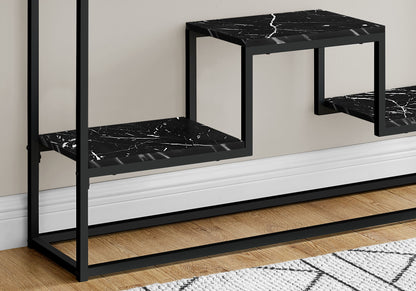 Accent Console Table For Entryway, Multi-Tier Design