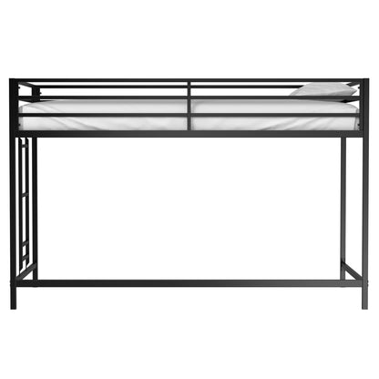 Adam - Junior Twin Loft Bunk - Black