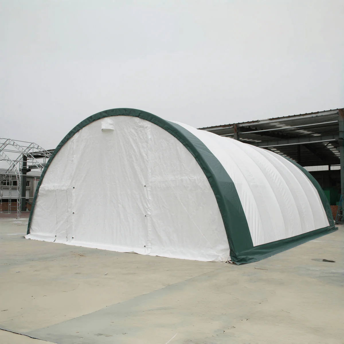 Single Truss Arch Storage PE Shelter