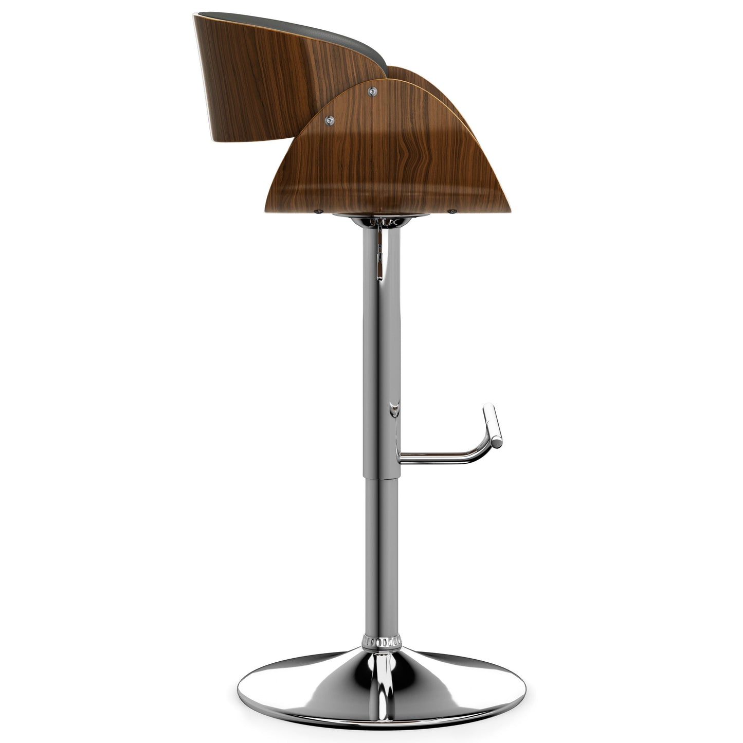 Amery - Mid Century Modern Adjustable Swivel Bar Stool