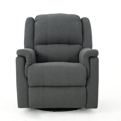 Glider Recliner With Swivel, Manual Reclining Chair