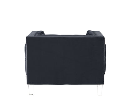 Ansario - Velvet Chair - Blue