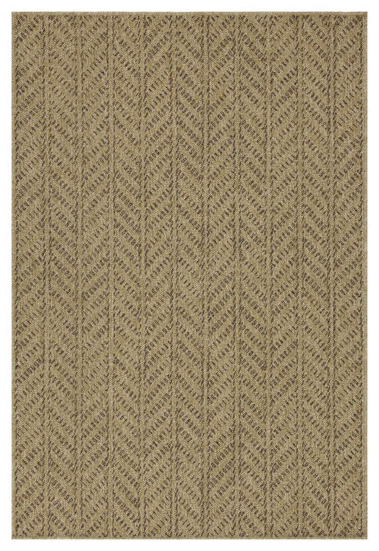 Earth - 7'10" X 10'3" Indoor, Outdoor Area Rug - Mocha, Natural