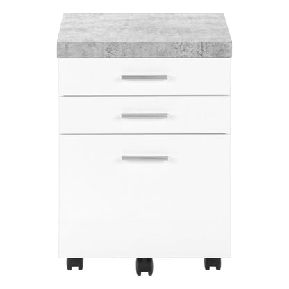 File Cabinet Rolling Mobile Storage Drawers Printer Stand For Office