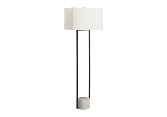 Lighting, Floor Lamp, Contemporary - Black / Beige